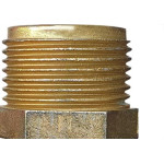 Niple Zamac Amarelo Garden   1''X1'' 10605E