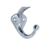 Cabide Silvana Zincado Duplo Grande 96030 - Kit C/20 