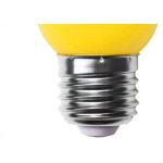 Lampada Led Bolinha Galaxy E27 3Wx127V Amarelo 1233 - Kit C/10 