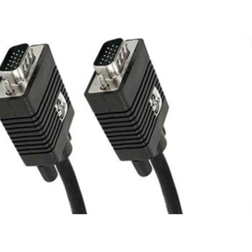 Cabo Vga Info - Vga Macho + Vga Macho - Com Filtro - Preto - 5M 018-9555