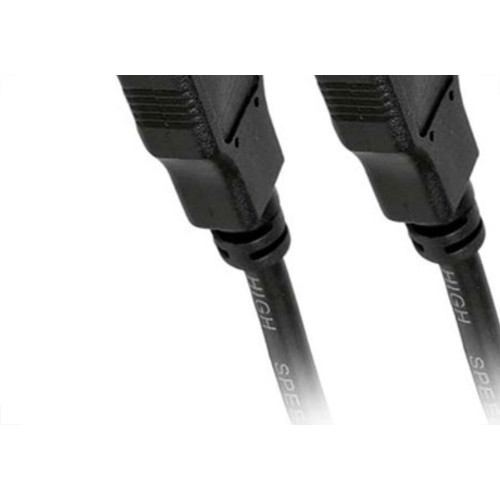 Cabo Usb 2.0 - Usb A Macho + Usb A Macho 2.0 - 1.80M - Preto 018-3276