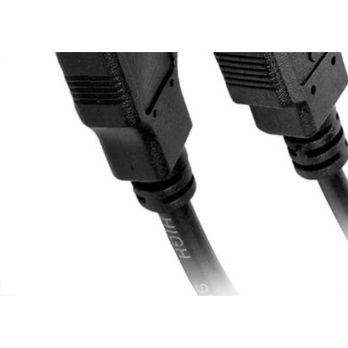Cabo Usb 2.0 - Usb A Macho + Usb A Femea 2.0 - 1.80M - Preto 018-3277