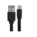 Cabo Tipo C Mobile - Tipo C + Usb A Macho - 5Gb - 1.20M - Preto 018-0038