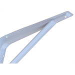 Suporte Prateleira Fercar Com Reforco Branca 08 X 10 32 - Kit C/24 