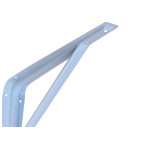 Suporte Prateleira Fercar Com Reforco Branca 12 X 14 34 - Kit C/24 