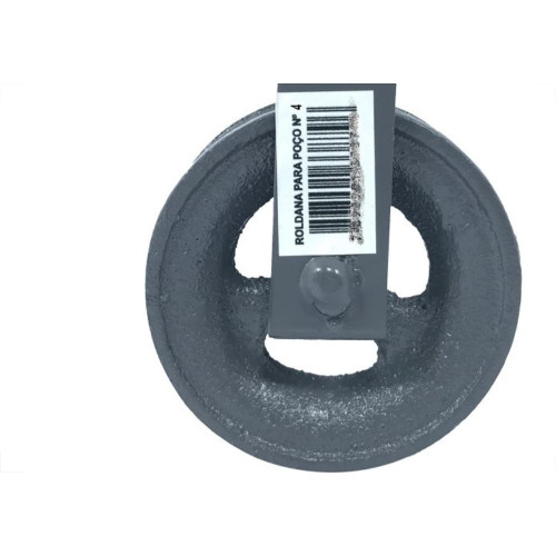Roldana Para Poco Tekfund 04Cm Capacidade 15Kg ''Gancho'' 20