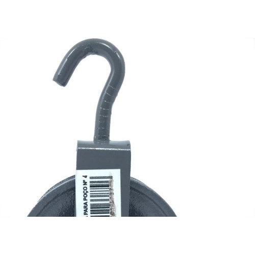 Roldana Para Poco Tekfund 04Cm Capacidade 15Kg ''Gancho'' 20