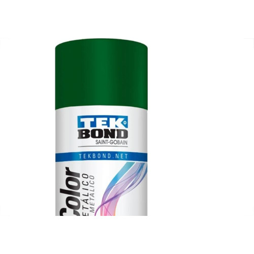 Tinta Spray Tekbond Verde Metalico 350Ml 