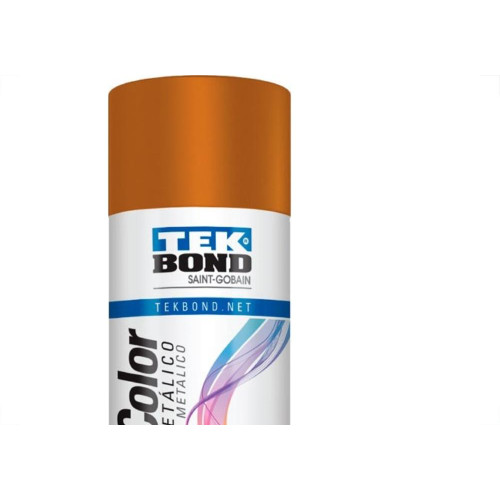 Tinta Spray Tekbond Cobre Metalico 350Ml 