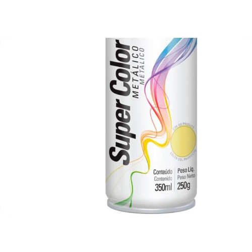 Tinta Spray Tekbond Dourado Metalico 350Ml 