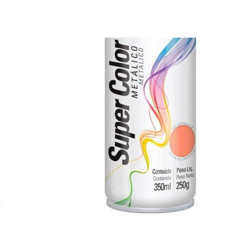 Tinta Spray Tekbond Cobre Rose Metalico 350Ml 