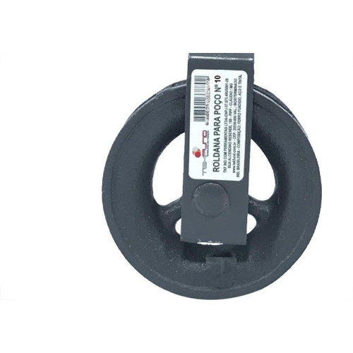 Roldana Para Poco Tekfund 10Cm Capacidade 100Kg ''Gancho'' 23