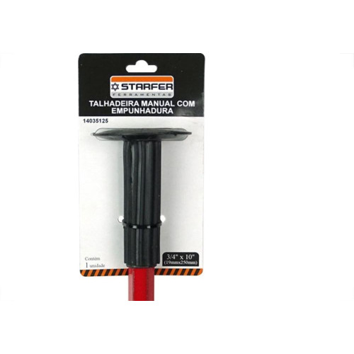 Talhadeira Com Empunhadura Starfer 3/4X10'' 