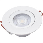 Spot Led All Led Redondo 07W 3000K Bivolt