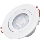 Spot Led All Led Redondo 07W 3000K Bivolt