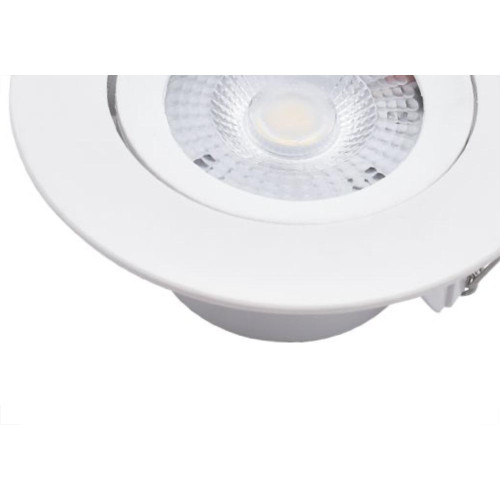 Spot Led All Led Redondo 07W 3000K Bivolt