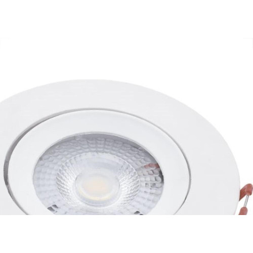 Spot Led All Led Redondo 07W 3000K Bivolt