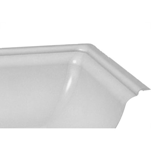 Canto Para Forro Pvc Interno Branco Gelo 20102 - Kit C/100 