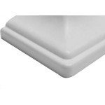 Canto Para Forro Pvc Externo Branco Gelo 20.103 - Kit C/50 