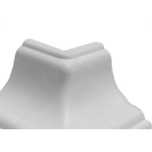 Canto Para Forro Pvc Externo Branco Gelo 20.103 - Kit C/50 