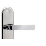 Fechadura Silvana Italy 1300 Inox Externa Alavanca Cromada 97068