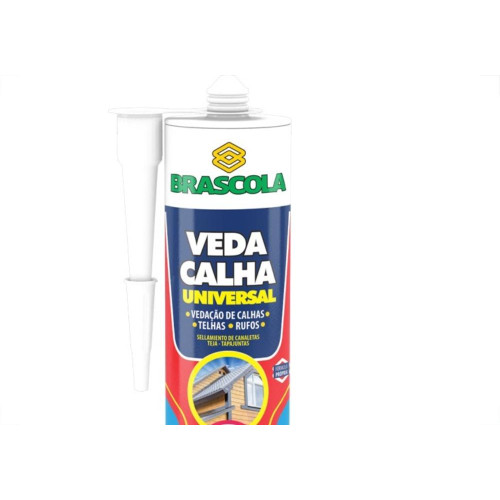 Cola Sela Calha Brascola Universal Cinza 280G 
