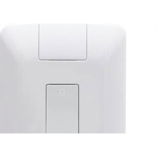 Conjunto Tramontina Aria 4X2 Branco Com Placa (1 Campainha) 57241/007