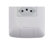 Conjunto Tramontina Aria 4X2 Branco Com Placa (1 Tomada 20A) 57241/013