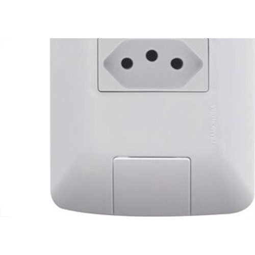 Conjunto Tramontina Aria 4X2 Branco Com Placa (1 Tomada 20A) 57241/013