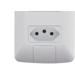 Conjunto Tramontina Aria 4X2 Branco Com Placa (2 Tomadas 10A) 57241/265