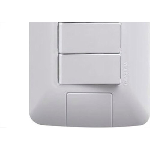 Conjunto Tramontina Aria 4X2 Branco Com Placa (3 Simples) 57241/070