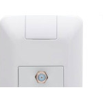 Conjunto Tramontina Aria 4X2 Branco Com Placa (1 Tomada Tv) 57241/017