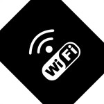 Placa Sinalizacao Poliestireno 15X18 ''Nternet Wifi'' Blk07