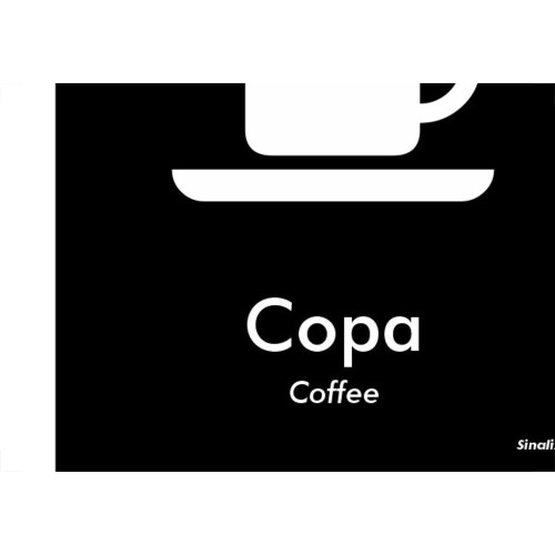 Placa Sinalizacao Poliestireno 15X18 ''Copa (Portugues/Ingles)'' Blk08