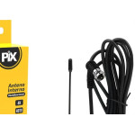 Antena Digital Pix Interna Mini Cabo 1,50M 008-9523