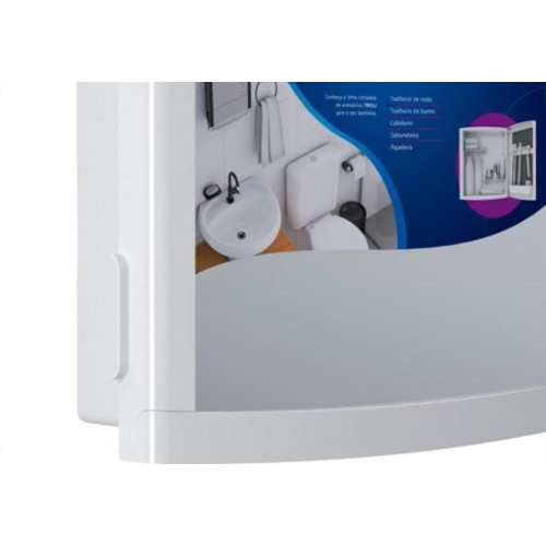 Armario Plastico Herc Tivoli Externo/Embutir 33,8X32,2 Branco 
