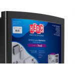 Armario Plastico Herc Tivoli Externo/Embutir 33,8X32,2 Preto 