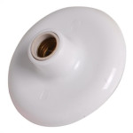 Plafonier Pvc Ilumi Branco Soquete Porcelana E27 Economico 180931