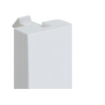 Modulo Alumbra Siena Branco (Cego) Com 1 Peca 6172