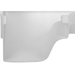 Esquadro Da Calha Astra Interno Branco 162X90Mm Cal/Esqi*Br
