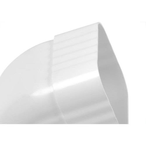 Cotovelo De Condutor Da Calha Astra Frontal Branco 95X78Mm Cal/Jof*Br