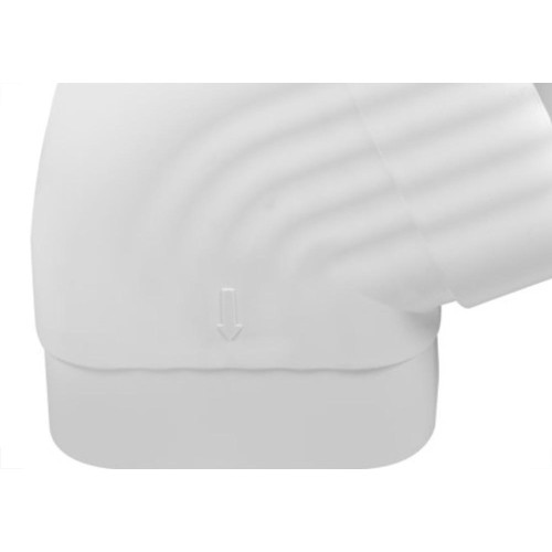 Cotovelo De Condutor Da Calha Astra Lateral Branco 58X115Mm Cal/Jol