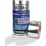 Fita Embalagem Adelbras Metalizada 48 X 40  - Kit C/5 