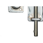 Fechadura Trinco Para Porta Camarao Ursich Cromado Com Kit En.14.05.008
