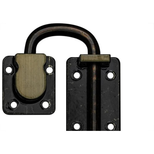 Fechadura Trinco Para Porta Camarao Ursich Bronze Com Kit En.14.08.008