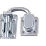 Fechadura Trinco Para Porta Camarao Ursich Cromo Acetinado Com Kit En.14.06.001
