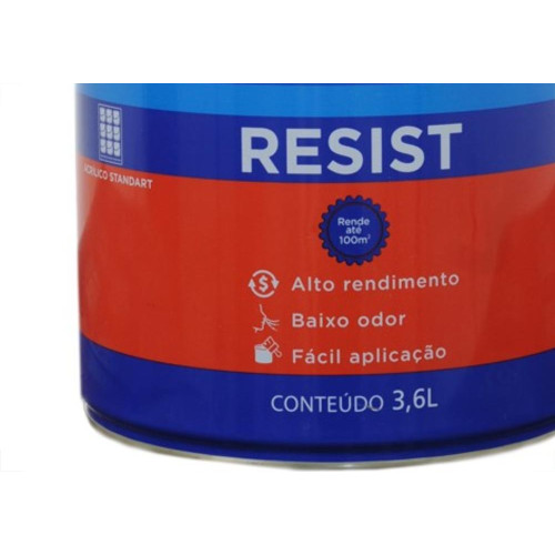 Tinta Novatintas Acrilica Standard Resist Interna/ Externa 3,6L Branca 