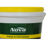 Tinta Novatintas Piso 3,6L Cinza Chumbo Galao 