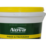 Tinta Novatintas Piso 3,6L Preta Galao 