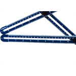 Esquadro Movel Plastico Brasfort Ajustavel 25X12Cm 7970